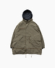 【23AW】アルファダブルエンドC/Nモッズコート
