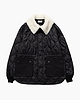 【23AW】キルティングボアカラーブルゾン