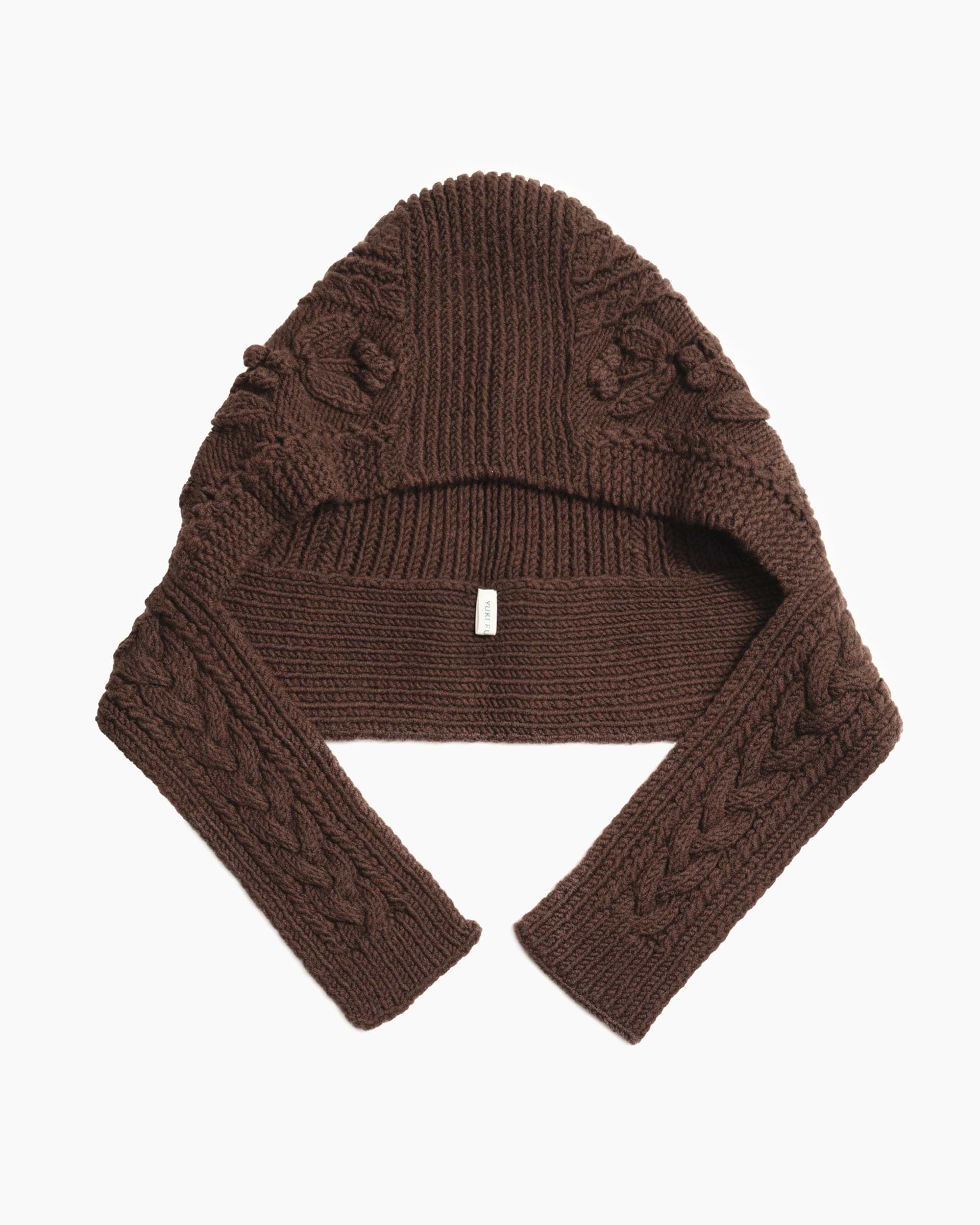 yuki fujisawa knit cap バラクラバ - 帽子