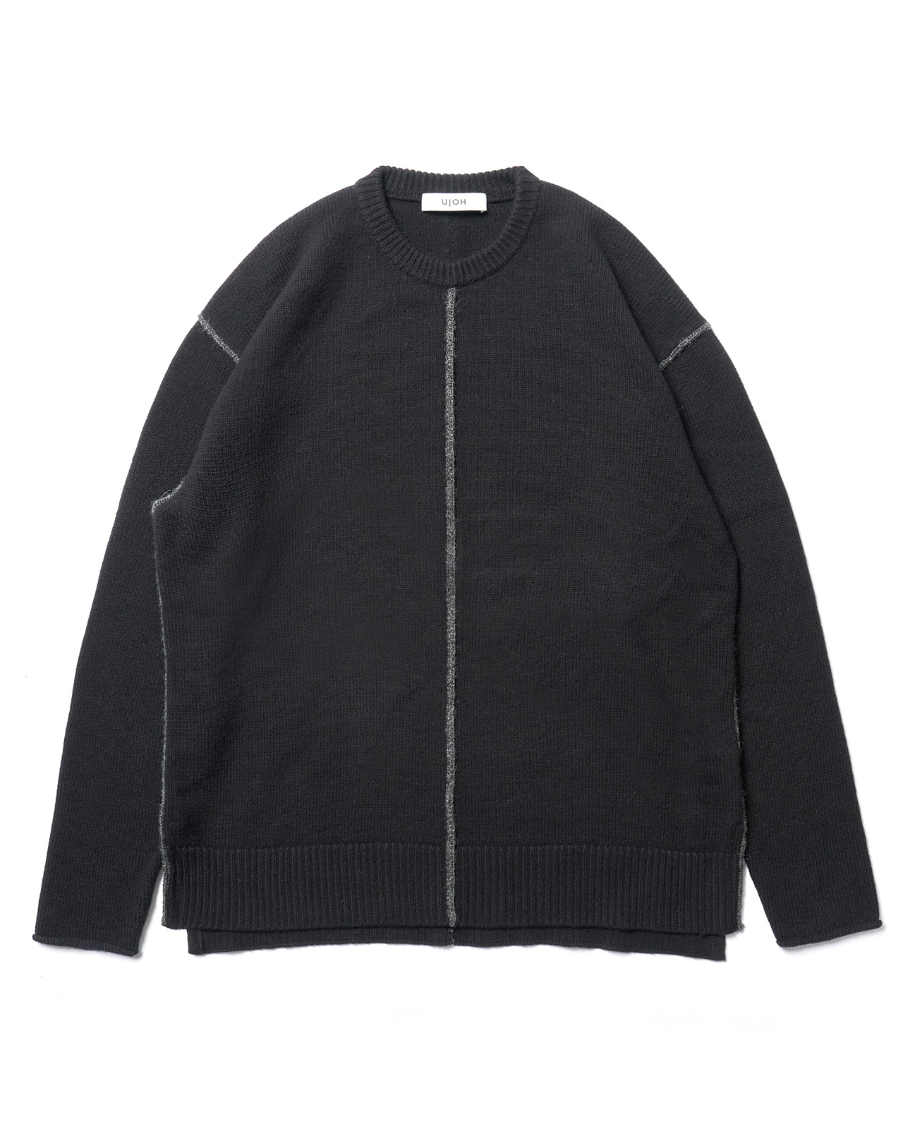 UJOH(ウジョー) / ニット・セーター(薄手)/3/ウール/BLU/無地/U773-K06  