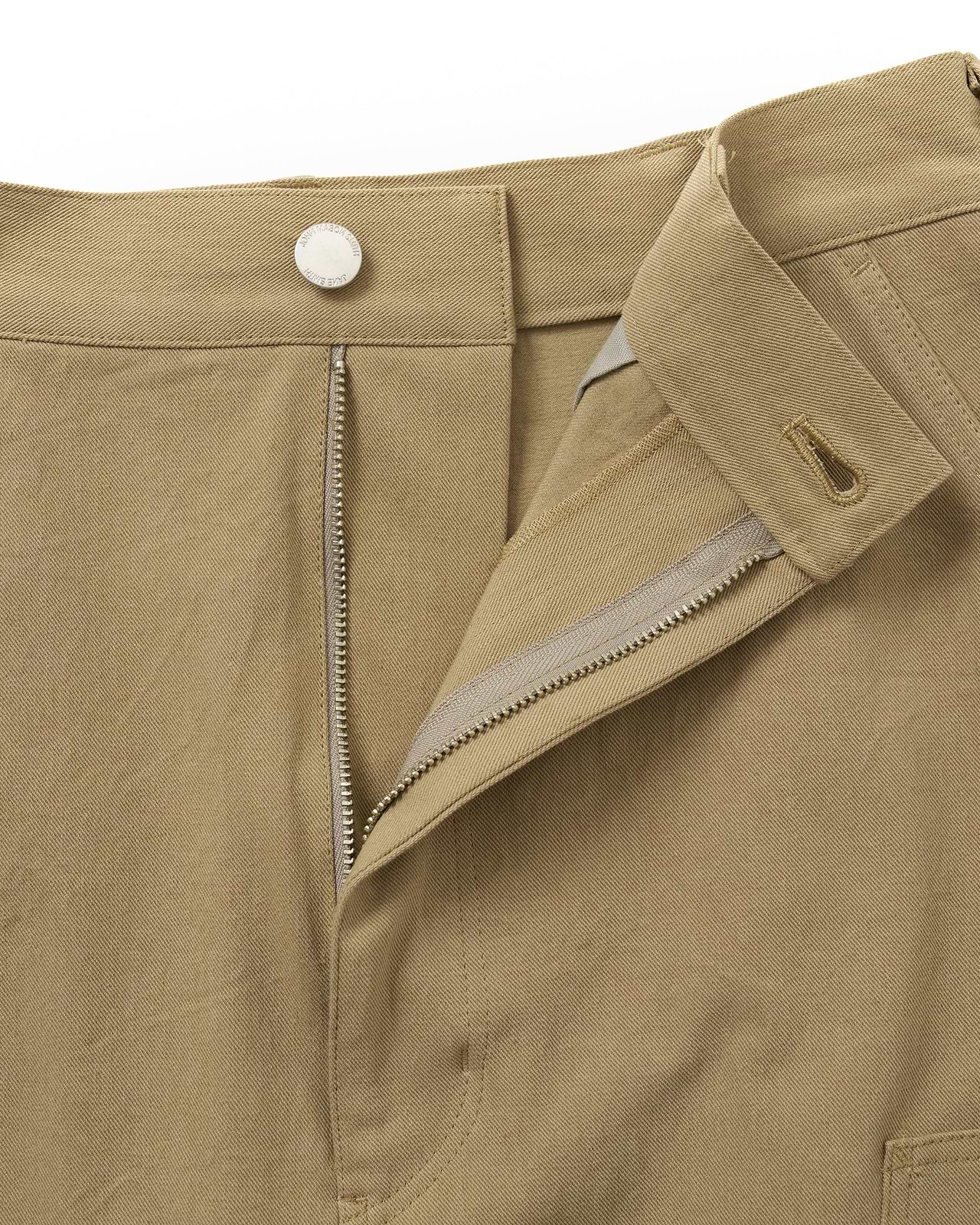 【25SS】コットンチノクロス ダブルニースカート