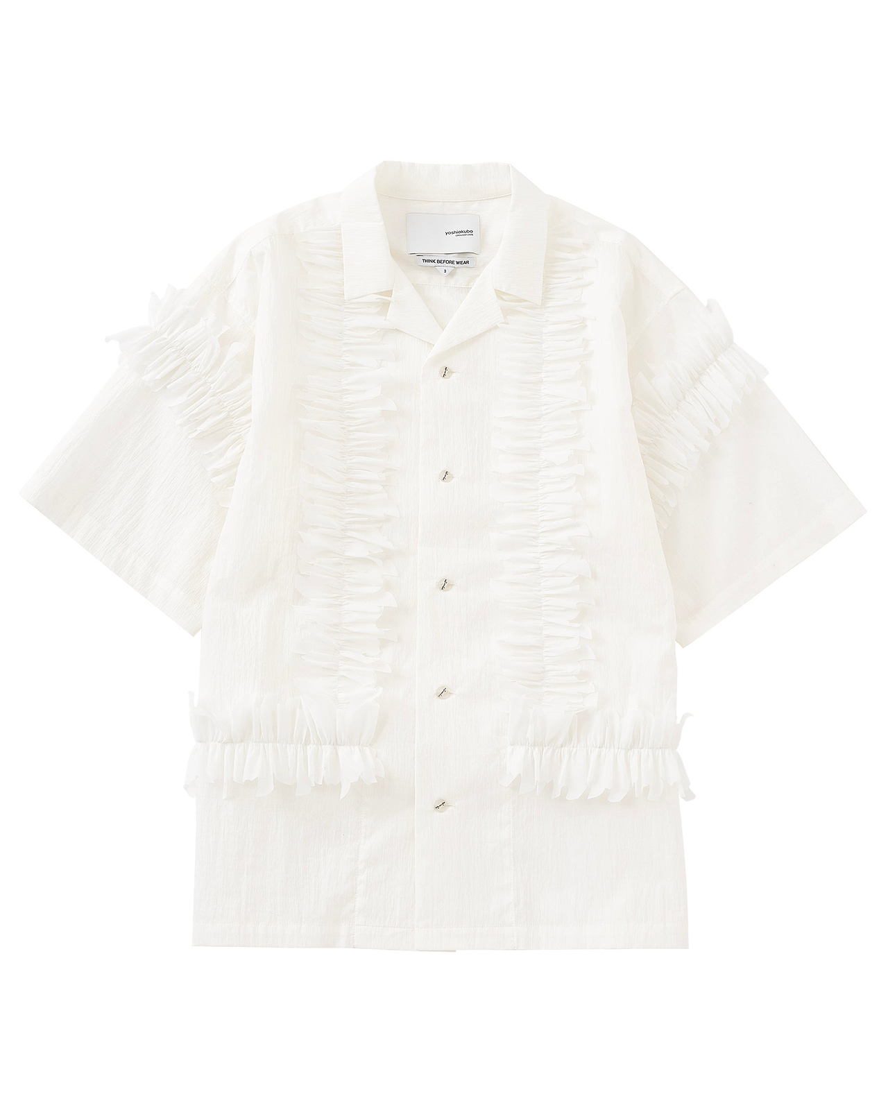 【25SS】フリンジリーフ S/S シャツ