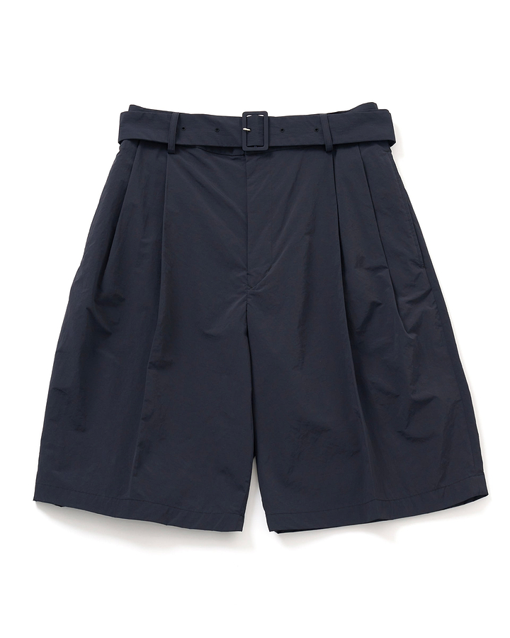 【25SS】ナイロンツータックハーフパンツ