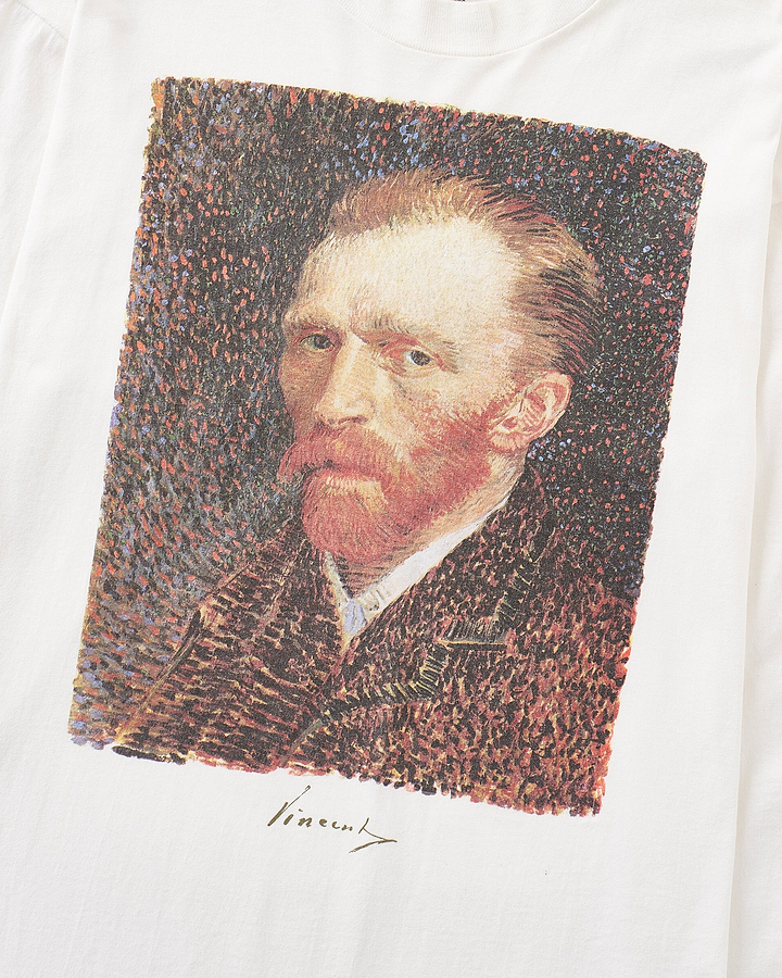 【着ままにTシャツ】Vincent van Gogh Tシャツ（サイズXL）