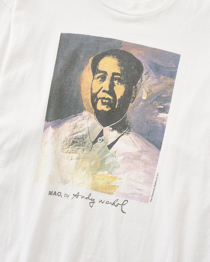 【Kchup Rice】90s ANDY WARHOL MAO 毛沢東 Tシャツ（サイズXL）