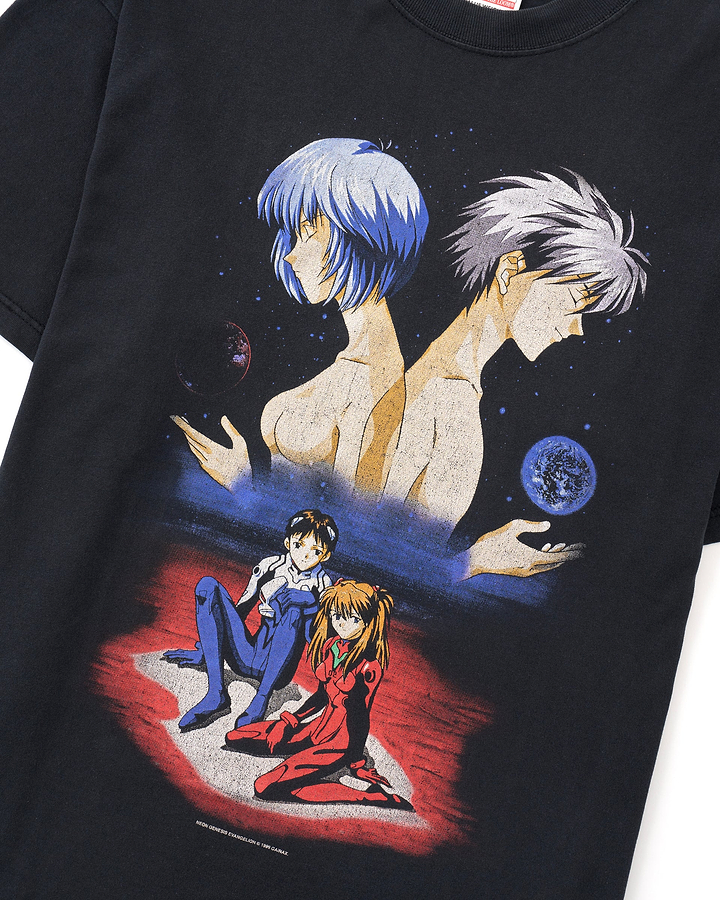 【Kchup Rice】90s EVANGELION ANIME Tシャツ（サイズXL）