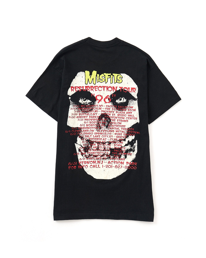 【TORUS】Misfits RESURRECTION TOUR 1996 Tシャツ（サイズ表記なし）