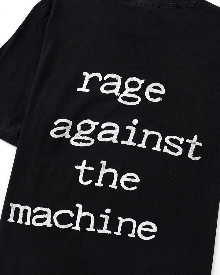 【SPiKe】RAGE AGAINST THE MACHINE "Burning Monk" Tシャツ（サイズ表記なし）