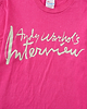 【THIS MAN】1990's Andy Warhol. "Inteview Magazine" LOGO Tシャツ（サイズL）