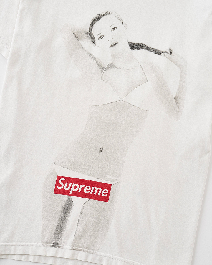 【THIS MAN】2004's Supreme 10th Anniversary "Kate Moss" Box Logo Tシャツ（サイズXL）