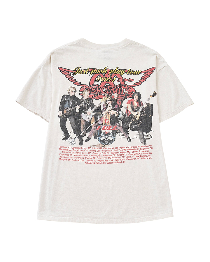 【LeeLoo】2001s Aerosmith Tシャツ（サイズXL）