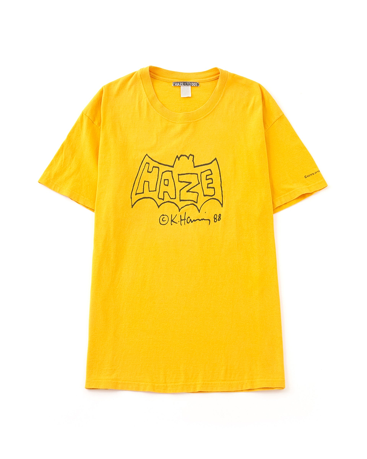 【THIS MAN】1990's Eric Haze × Keith Haring "BAT HAZE" Tシャツ（サイズ表記なし）