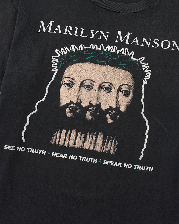 【ONE VINTAGE】Marilyn Manson "Believe" Winterland Tシャツ（サイズXL）