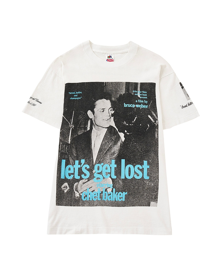 【ONE VINTAGE】Bruce Weber "Let's get Lost" FOTL Tシャツ（サイズL）