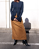 【25SS】ダブルジッパーガイノイドニット
