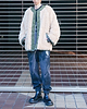 ダブルニードルファーリバーシブルジャケット