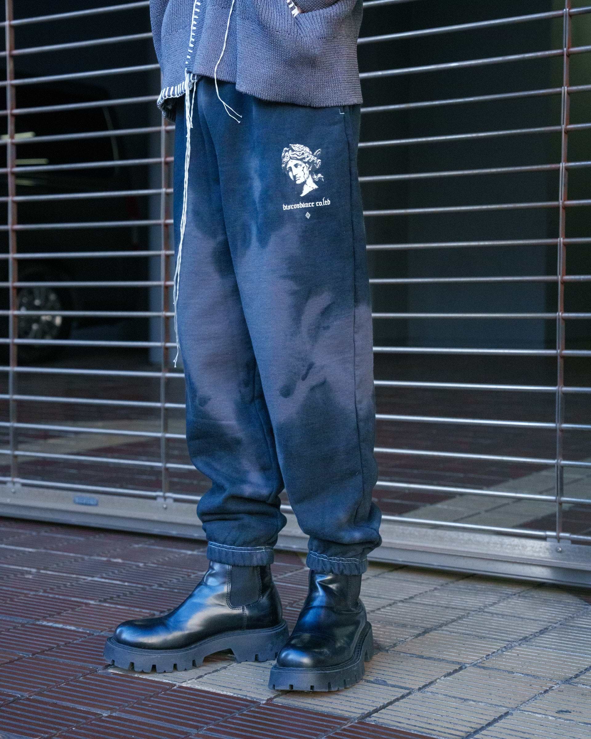 Children of the discordance】ハンドダイイングスウェットパンツ