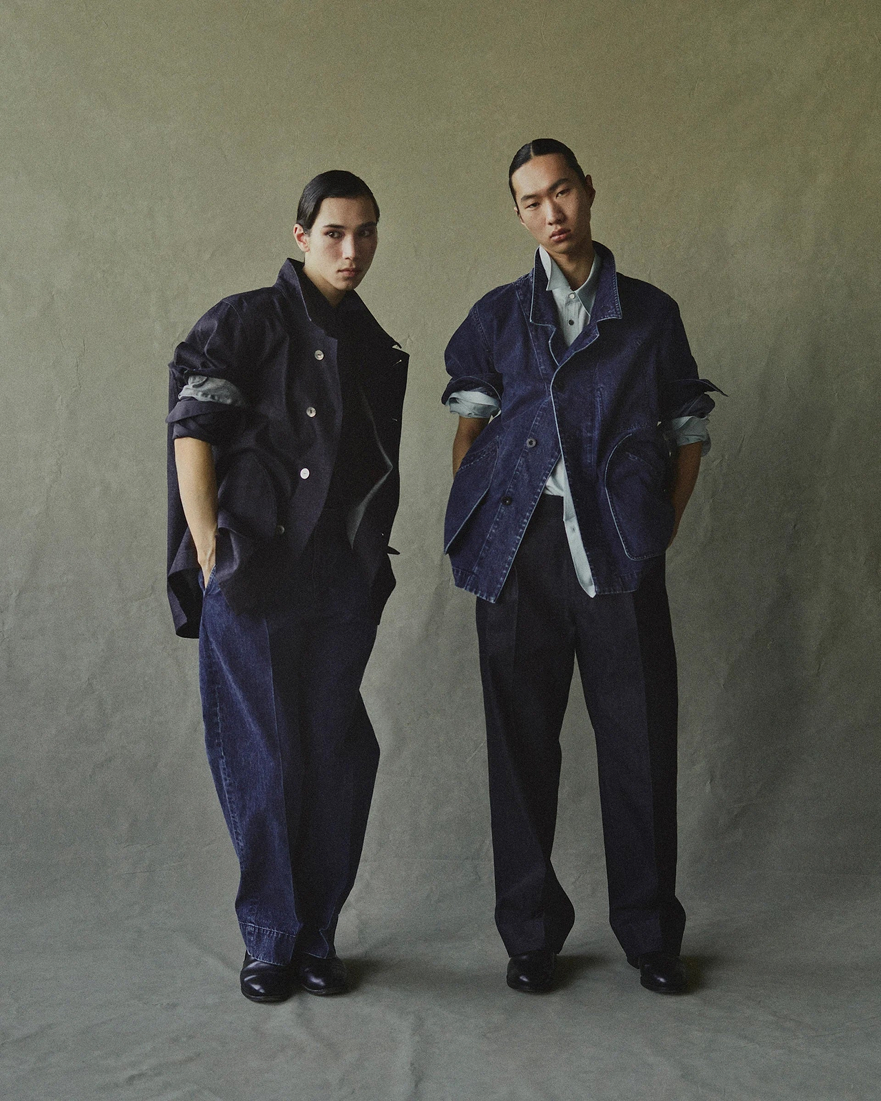 【25AW】ストレートデニムトラウザーズ