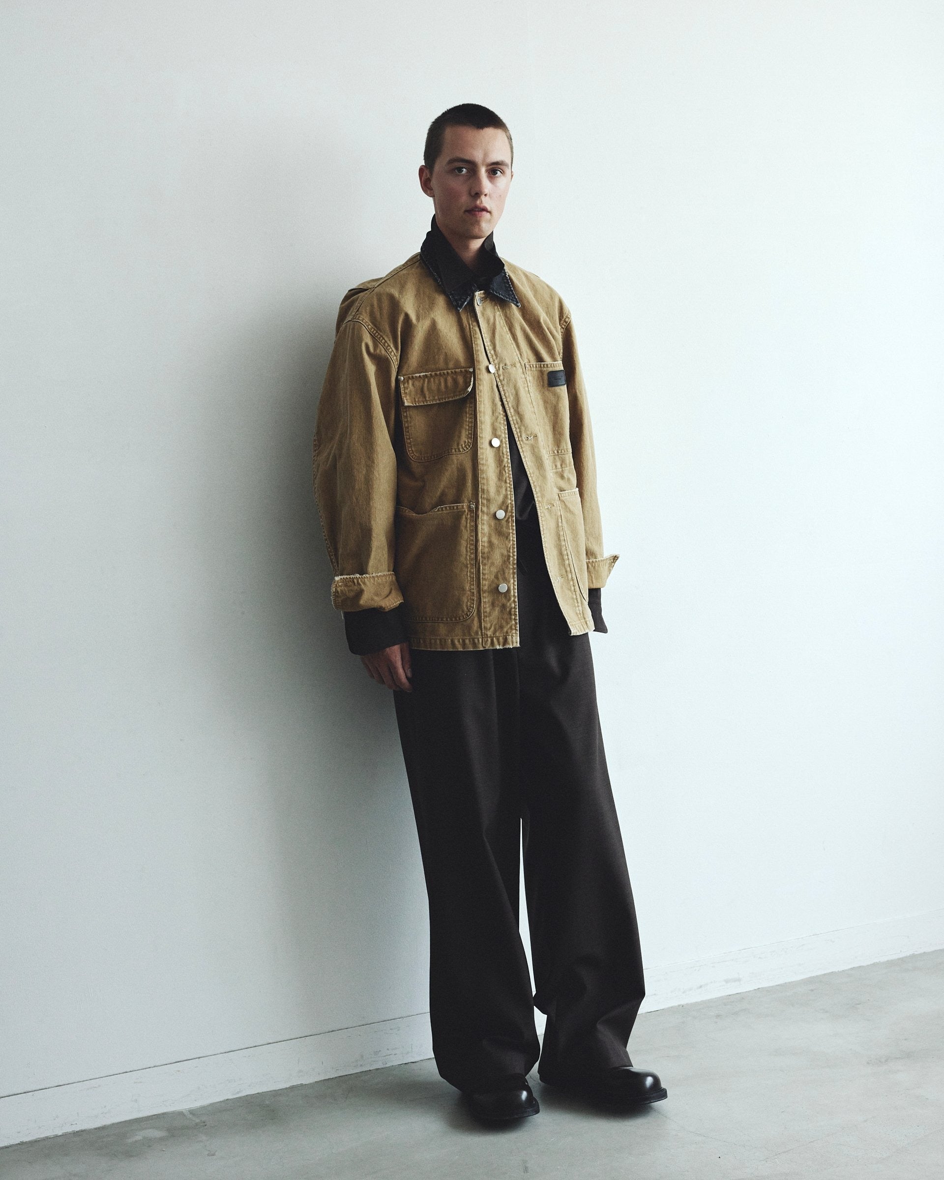 JOHN MASON SMITH / JANE SMITH】サルファーダイヘビーダッククロス