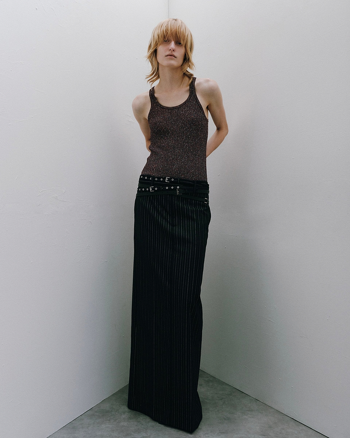 【25SS】ストライプロングスカート