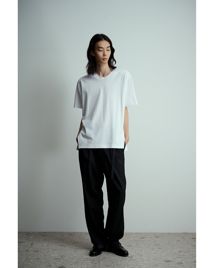 【25SS】テープベルト 1タックパンツ
