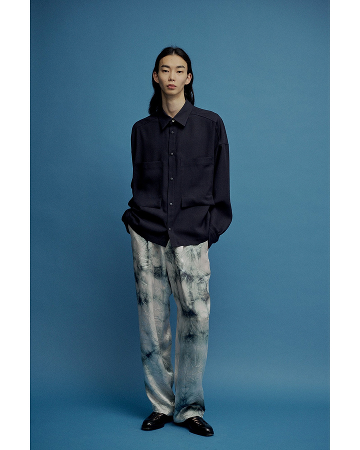 【25SS】ボックスクロップドシャツ