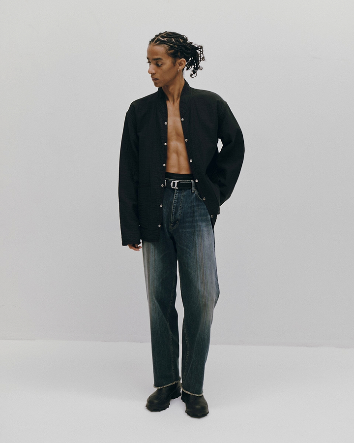 【25SS】ライトレインボーノイズデニムパンツ