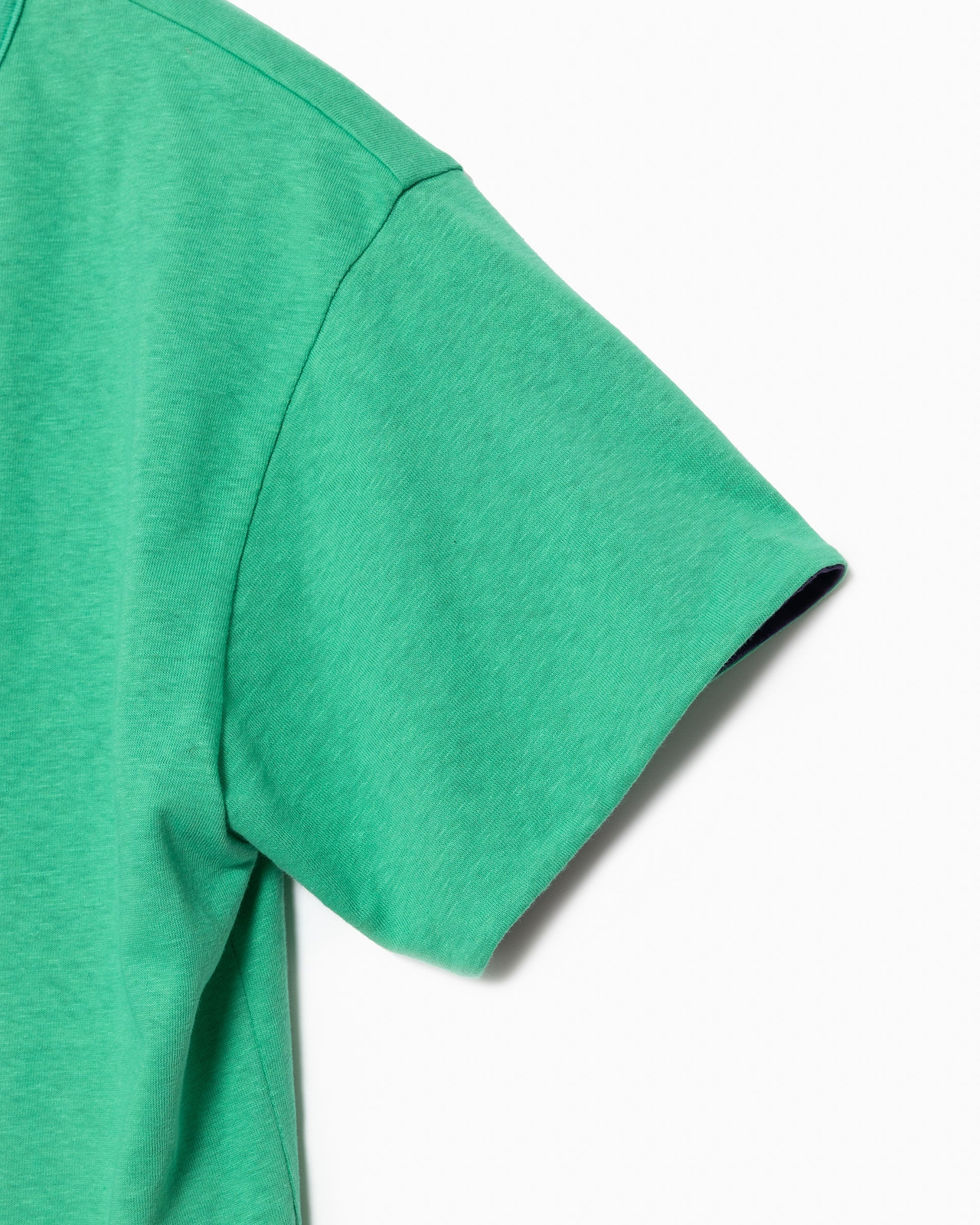 ダブルフェイスショートスリーブTシャツ（グリーン）