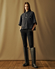 ＜THE RERACS×1LDK×F/STORE＞バンドカラーUSプルオーバーショートシャツ