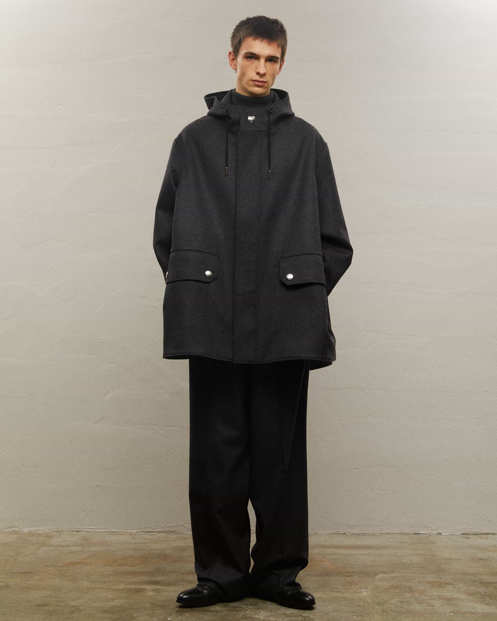 THE RERACS×1LDK×F/STORE＞フレンチAラインパーカー（ロング