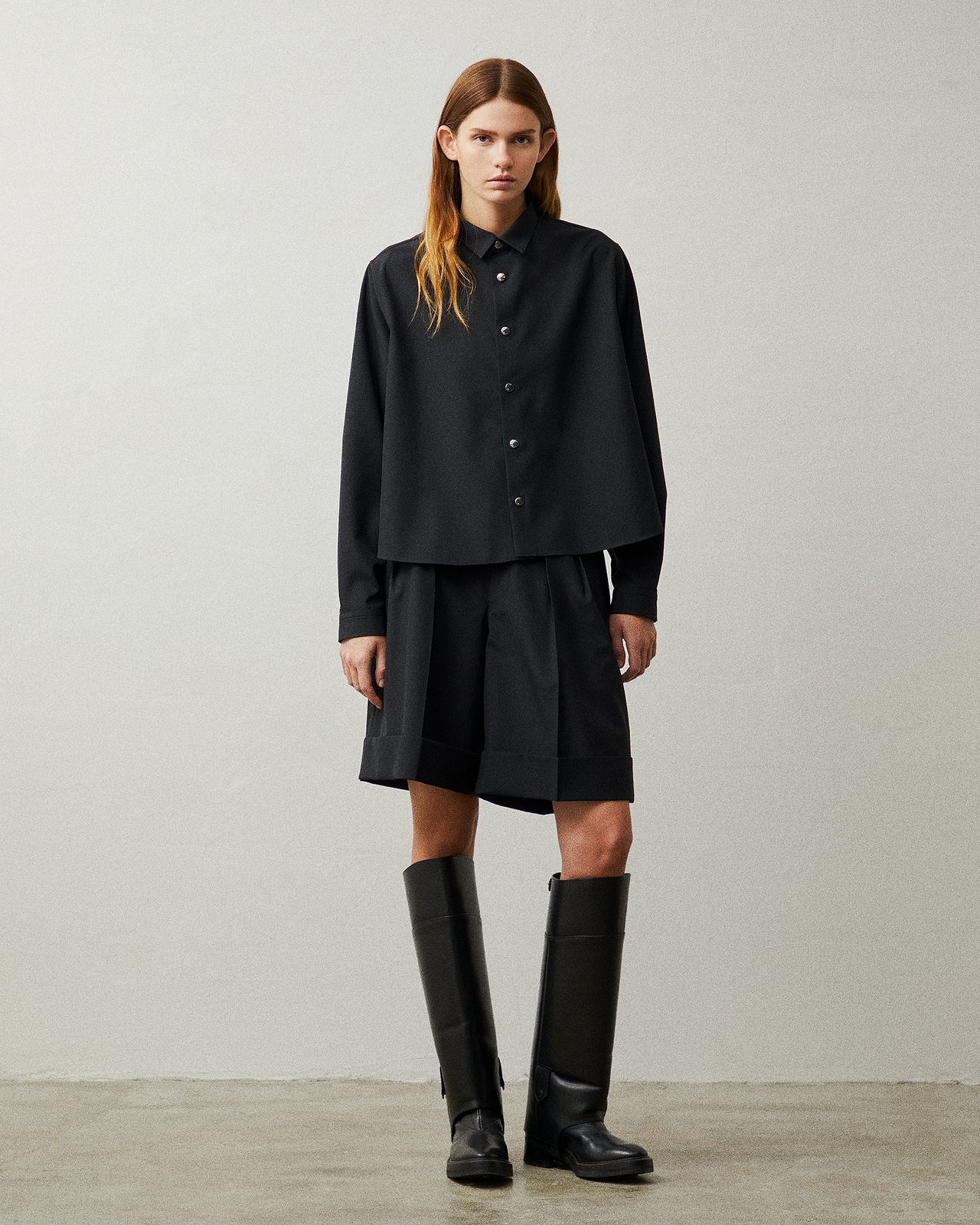 【3月28日 12:00PM発売予定】＜THE RERACS×1LDK×F/STORE＞レギュラーカラーAラインシャツ