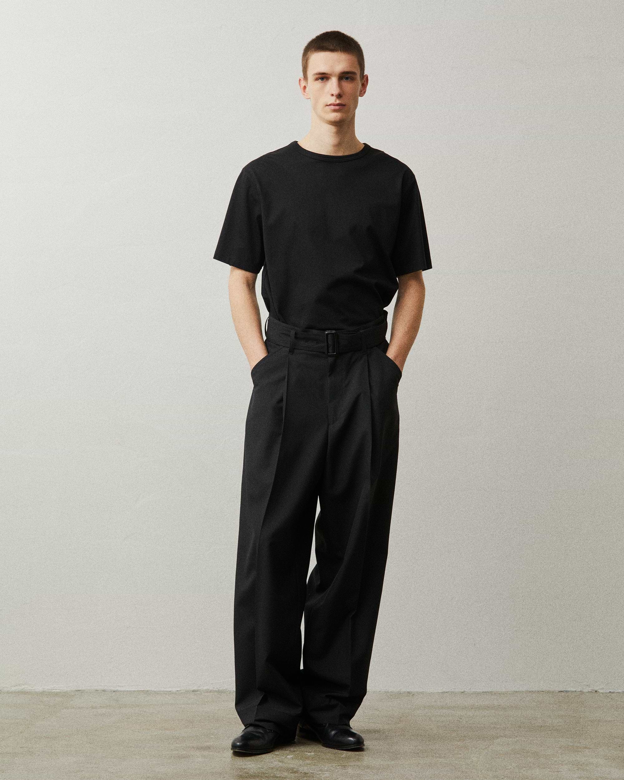 THE RERACS×1LDK×F/STORE> ベルテッドワイドパンツ(メンズ THE RERACS×1LDK×F/STORE> ベルテッドワイドパンツ(メンズ