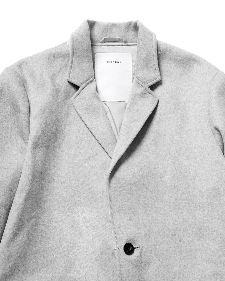 OVERCOAT】ドロップショルダーオーバーコート – ファッションスナップ 