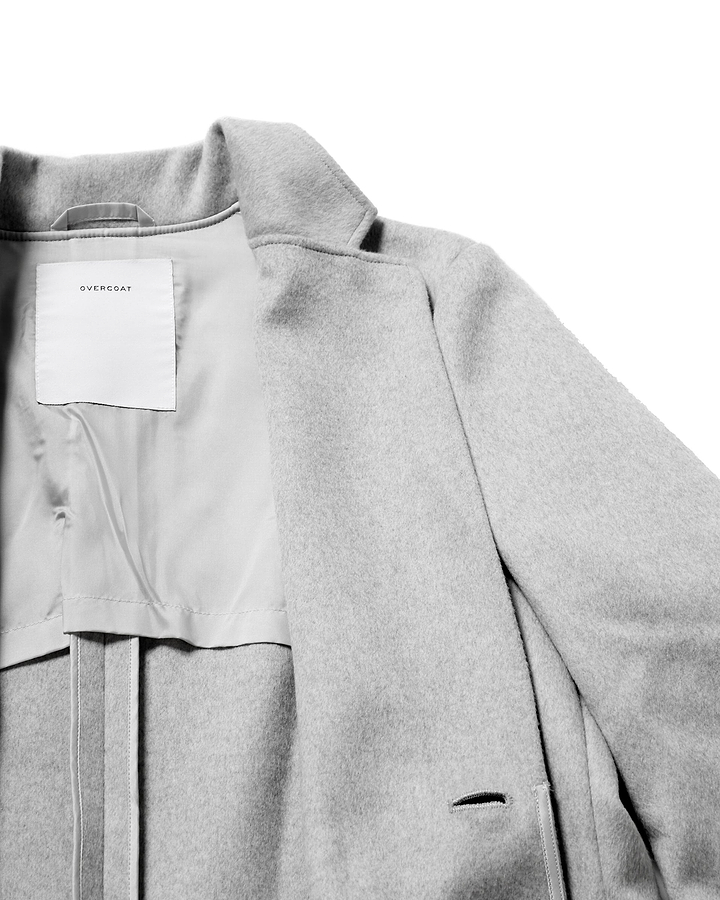 OVERCOAT】ドロップショルダーオーバーコート – ファッションスナップ 