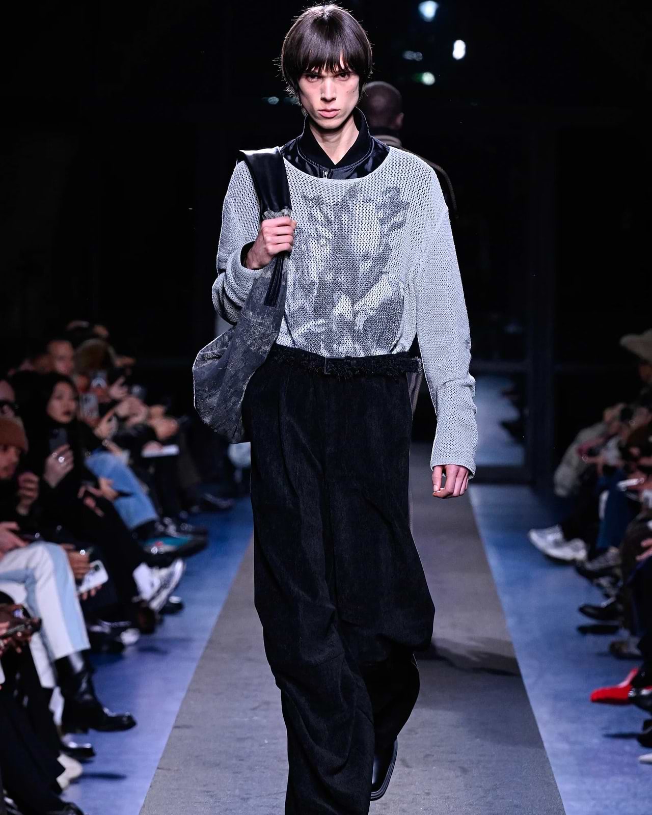 【25AW】デニムサークルバッグ(ミドル)