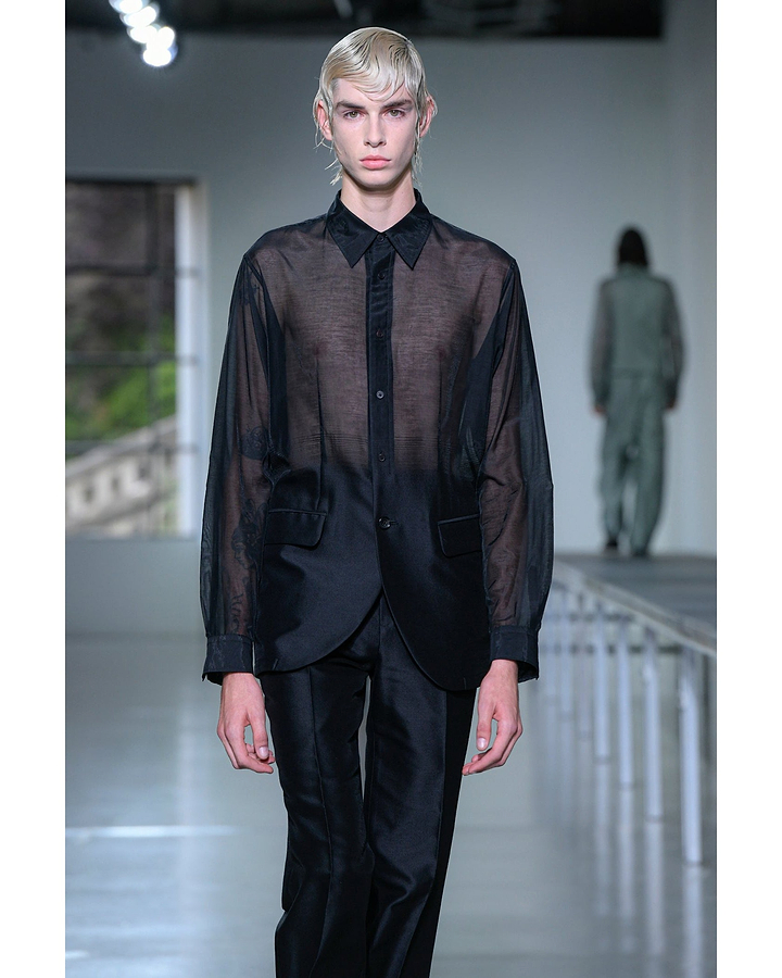 【25SS】トランスペアレントシャツジャケット