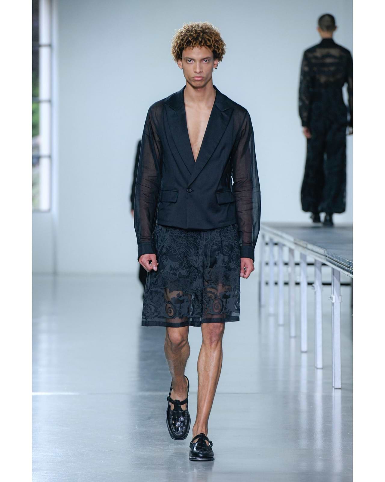 【25SS】トランスペアレントジャケットシャツ