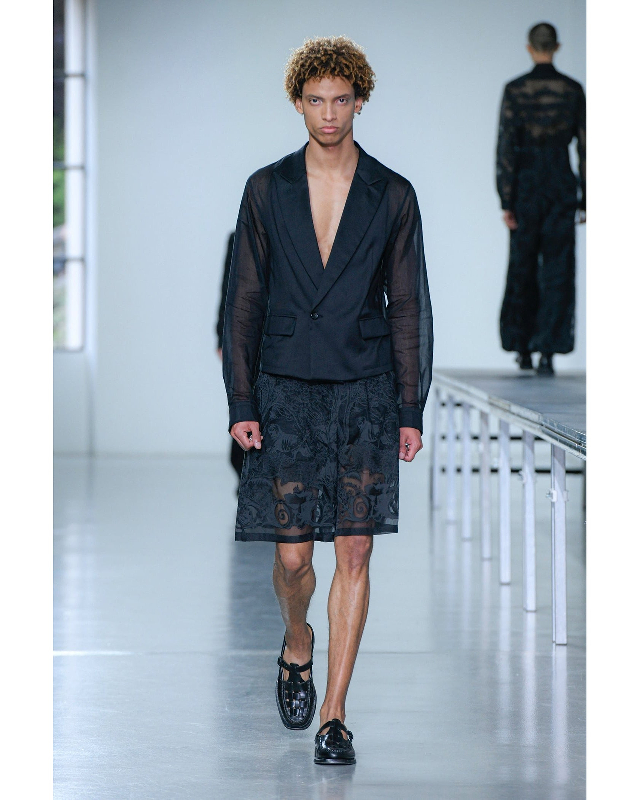 【25SS】トランスペアレントジャケットシャツ