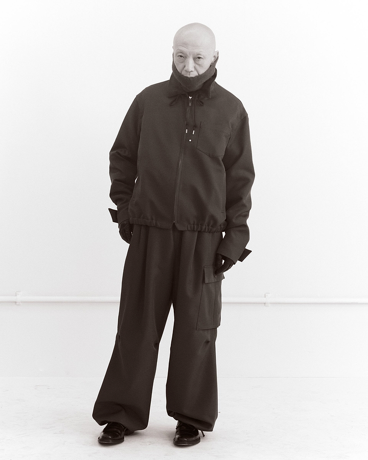 TARO HORIUCHI / th products】ドローストリングブルゾン  