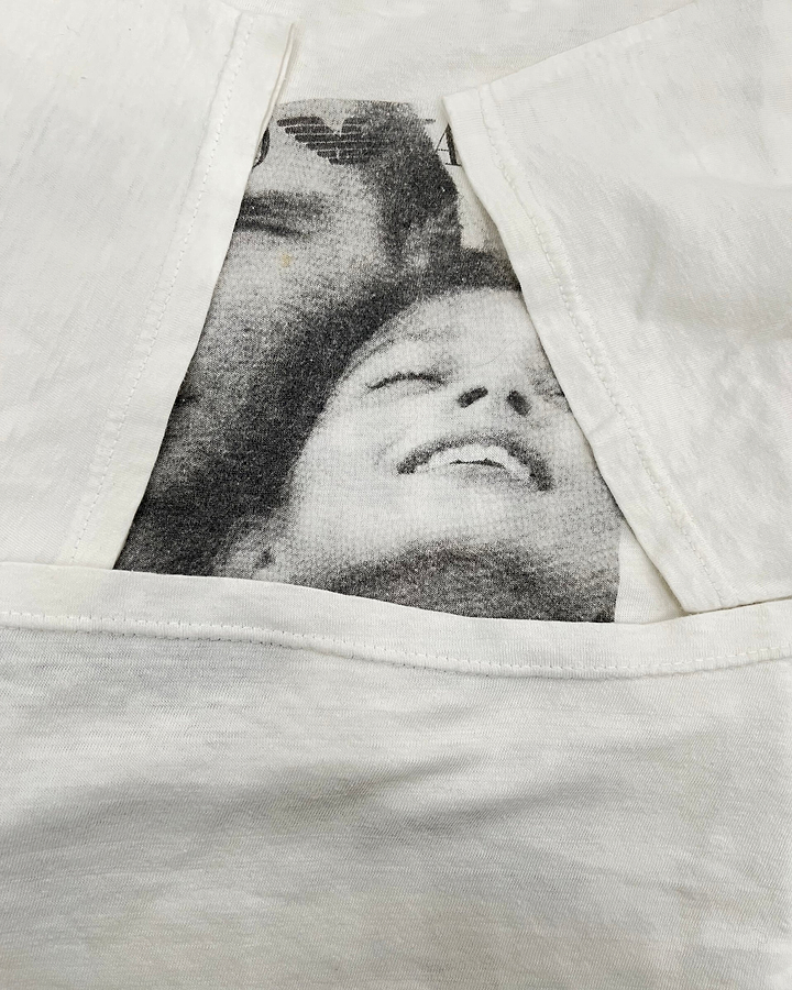 【SNUG】1990's EMPORIO ARMANI photo by bruce weber Tシャツ（サイズ表記なし）