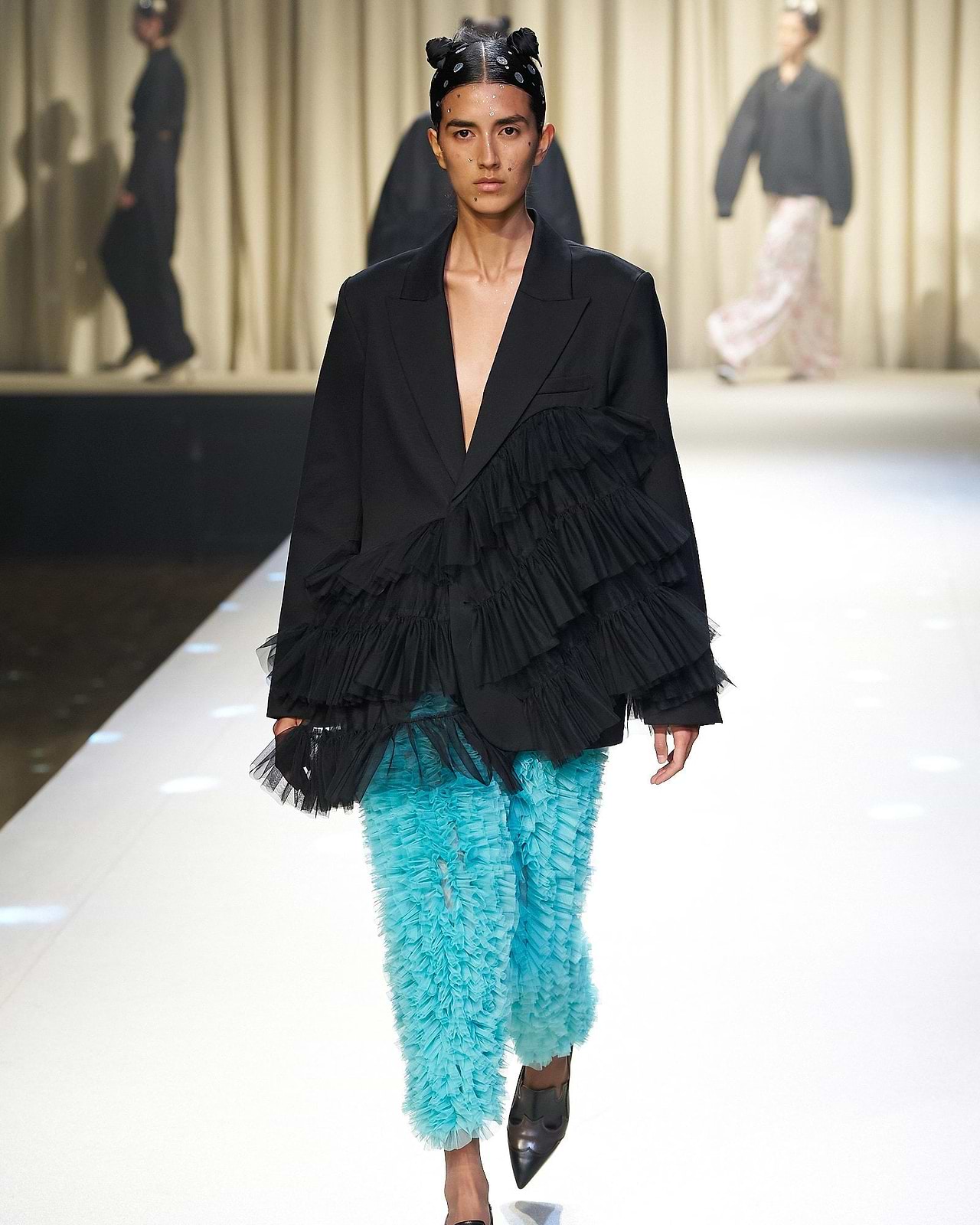 【25AW】チュールブレザー