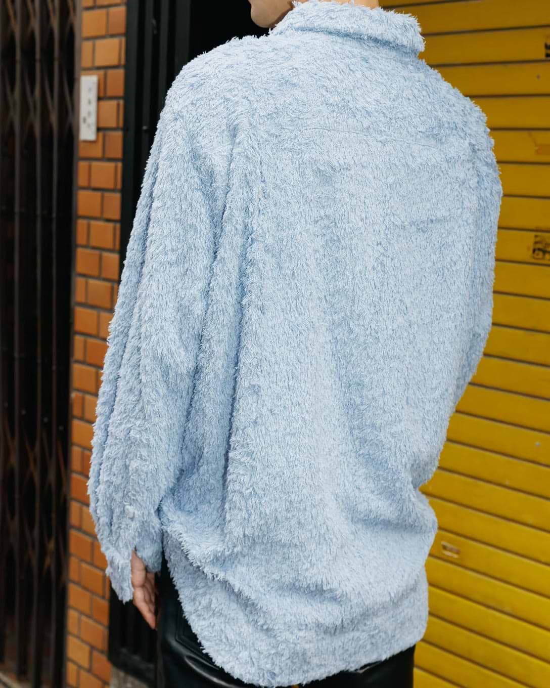 OVERCOAT】ドロップショルダーシャツジャケット – ファッション