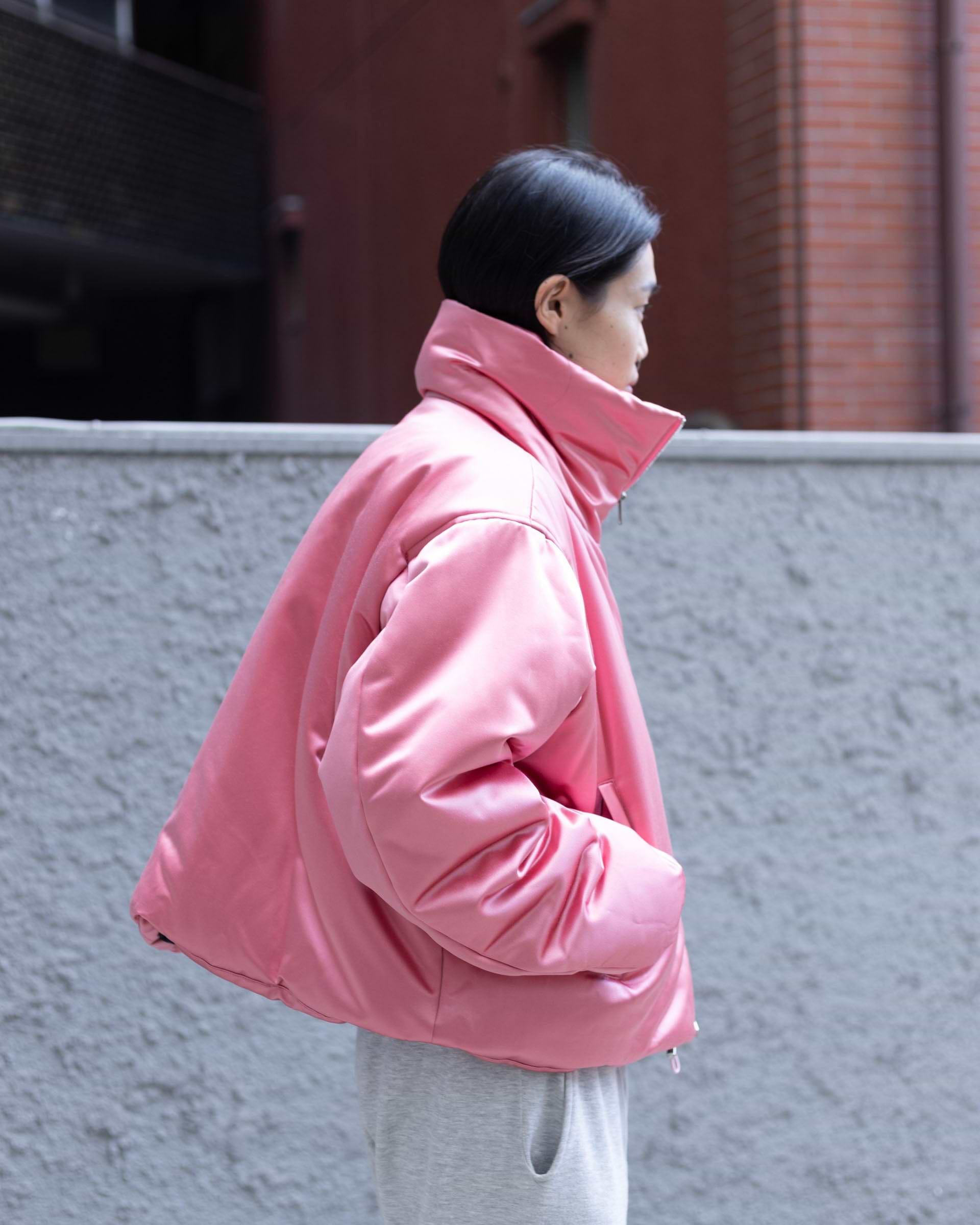 OUAT】パファージャケット（ピンク） – ファッションスナップストア
