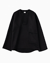 【F/STORE別注】カシミヤウールリバートップ