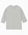 コットンカシミヤフットボールTシャツ