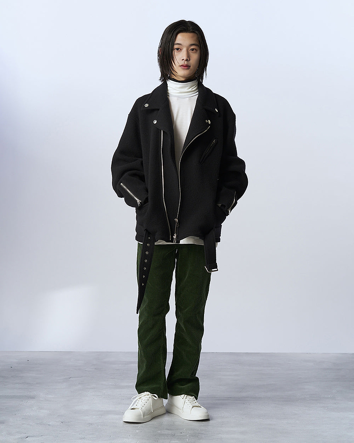 男性モデル：サイズ46（身長178cm）