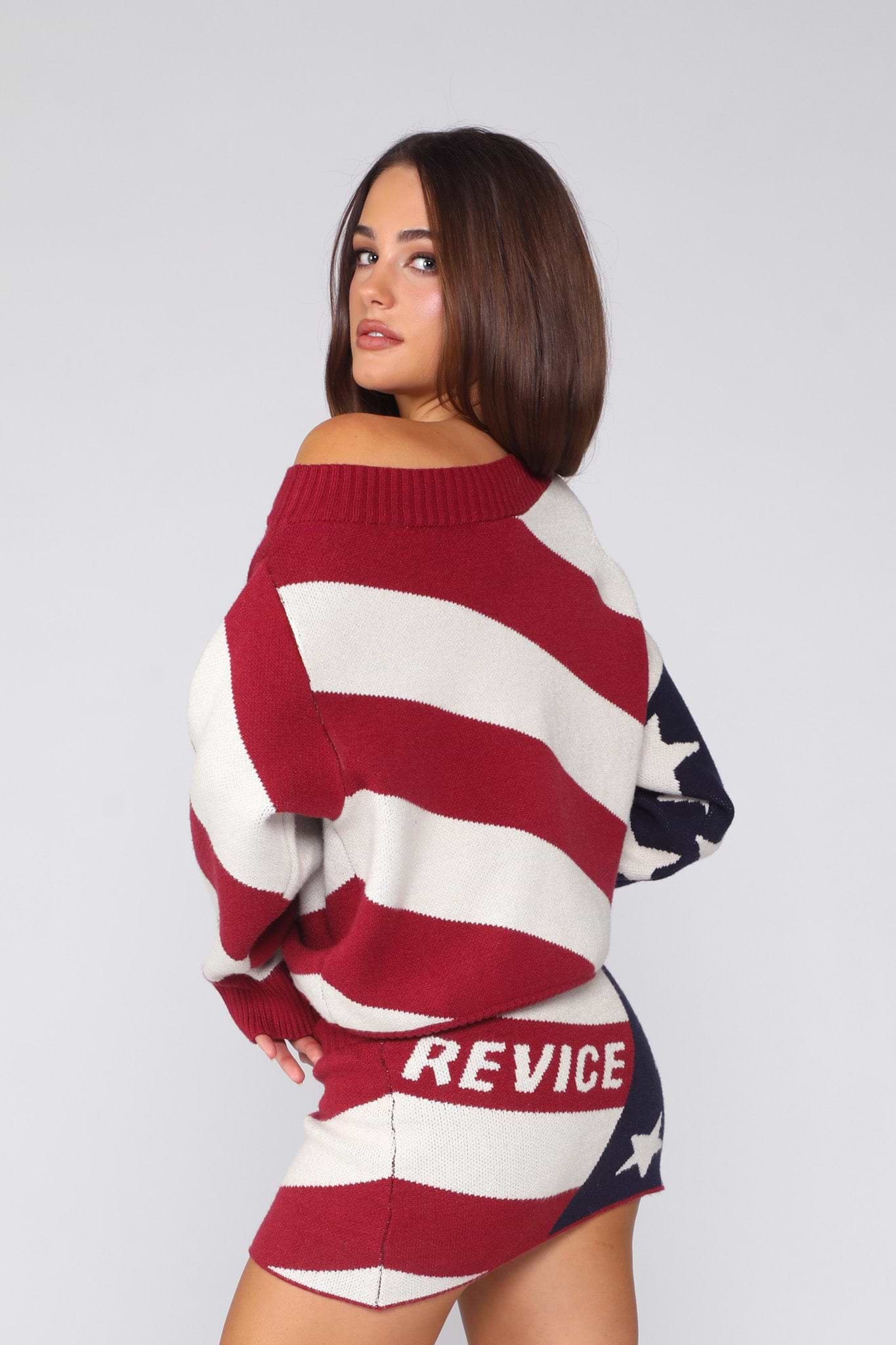 MISS AMERICA SWEATER