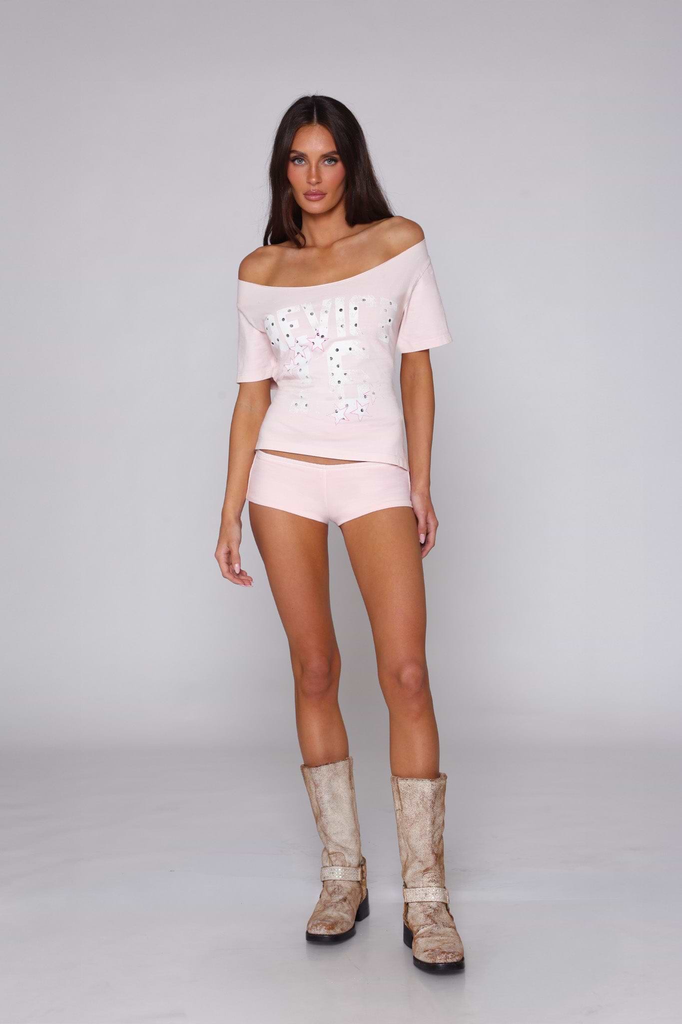 SUNDAZE SHORT / CANDY PINK