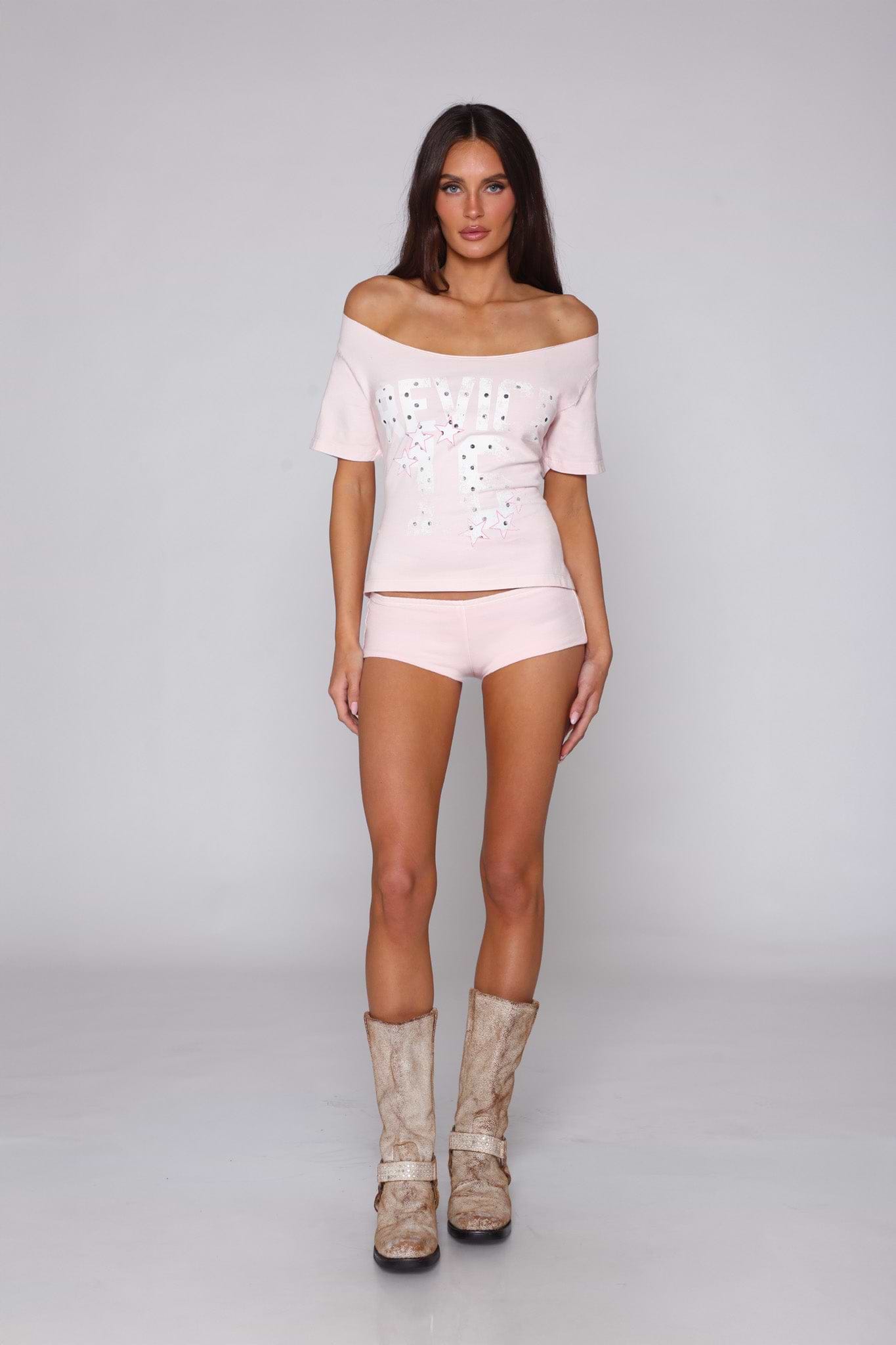 SUNDAZE SHORT / CANDY PINK
