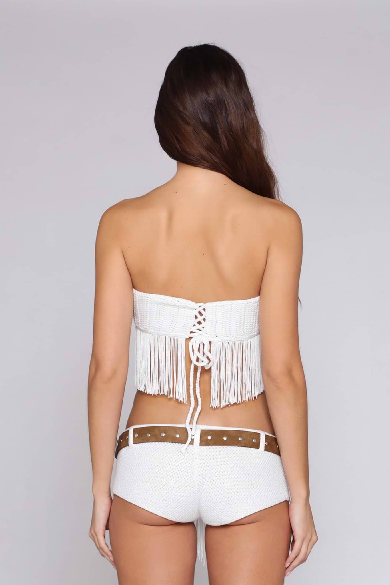 MIRAGE HALTER / OFF-WHITE
